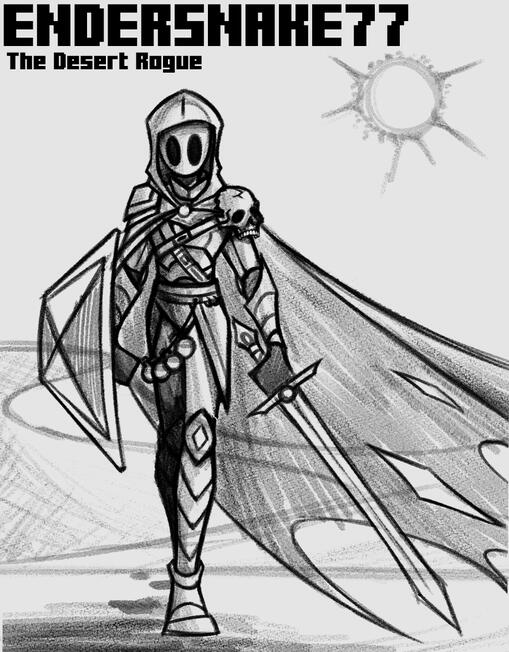 Full Body Sketch (Detailed BG)